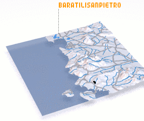 3d view of Baratili San Pietro