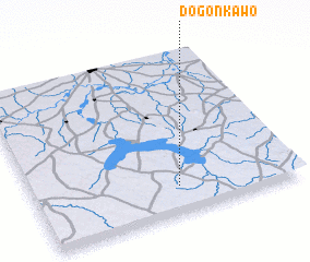 3d view of Dogon Kawo