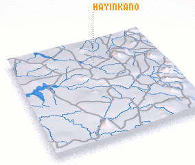 3d view of Hayin Kano