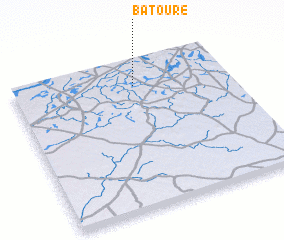 3d view of Batouré