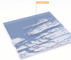3d view of Husvika