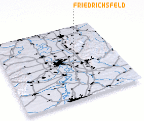 3d view of Friedrichsfeld
