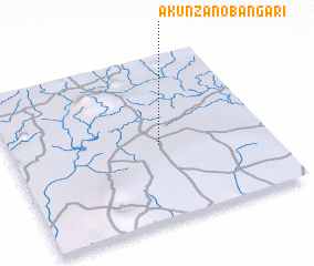 3d view of Akunzan Obangari