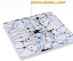 3d view of Mörfelden-Walldorf