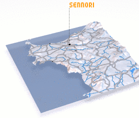 3d view of Sennori