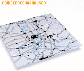 3d view of Edingen-Neckarhausen