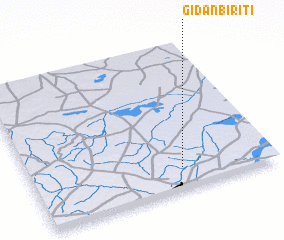 3d view of Gidan Biriti