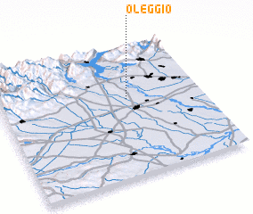 3d view of Oleggio