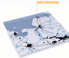 3d view of Wursterheide