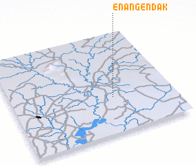 3d view of Enangendak