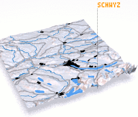 3d view of Schwyz