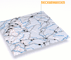 3d view of Neckarhausen