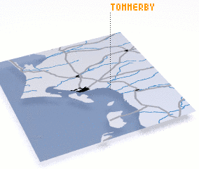 3d view of Tømmerby