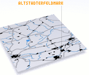 3d view of Altstädter Feldmark