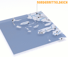 3d view of Nordermitteldeich