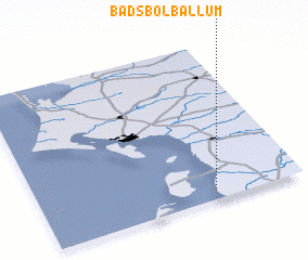 3d view of Bådsbøl-Ballum