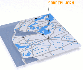 3d view of Sønder Hjerm