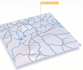 3d view of Gidan Kaki