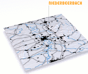 3d view of Nieder-Beerbach