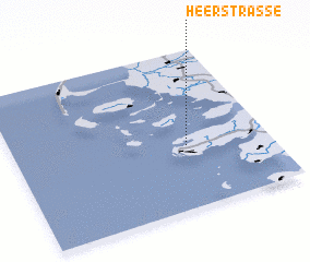 3d view of Heerstraße