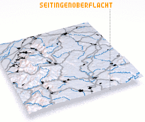 3d view of Seitingen-Oberflacht