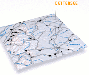 3d view of Dettensee