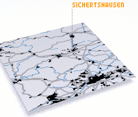 3d view of Sichertshausen
