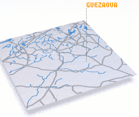 3d view of Guézaoua