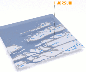 3d view of Kjørsvik