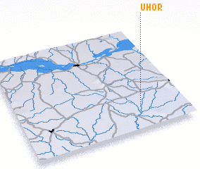 3d view of Uhor