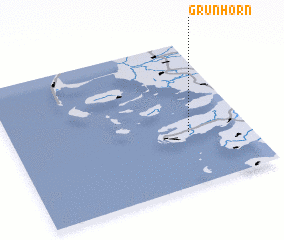 3d view of Grünhörn