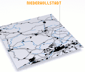 3d view of Niederwöllstadt