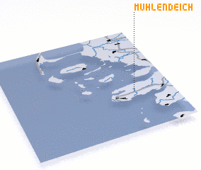 3d view of Mühlendeich