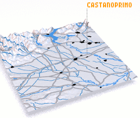 3d view of Castano Primo