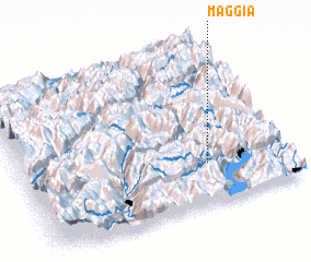3d view of Maggia