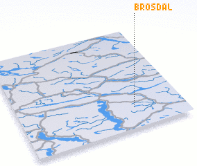 3d view of Brosdal