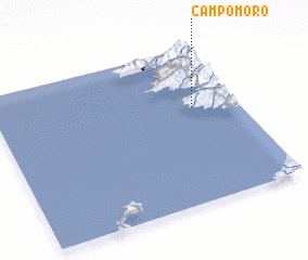 3d view of Campo Moro