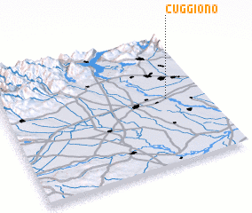 3d view of Cuggiono