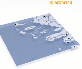 3d view of Süderdeich