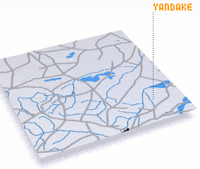 3d view of Yandake