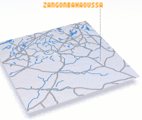 3d view of Zangon Ba Haoussa