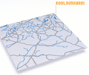 3d view of Kouloun Karki