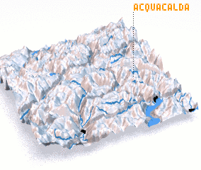 3d view of Acquacalda