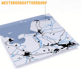 3d view of Westerende-Otterndorf