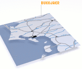 3d view of Bukkjær