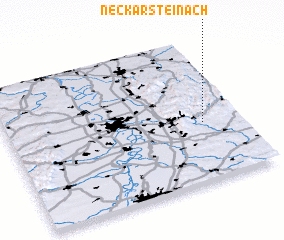 3d view of Neckarsteinach