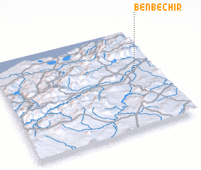 3d view of Ben Bechir