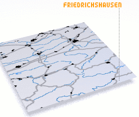 3d view of Friedrichshausen