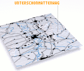 3d view of Unter Schönmattenwag