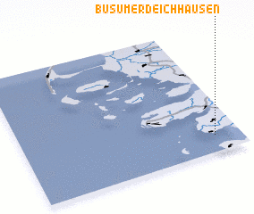 3d view of Büsumer Deichhausen